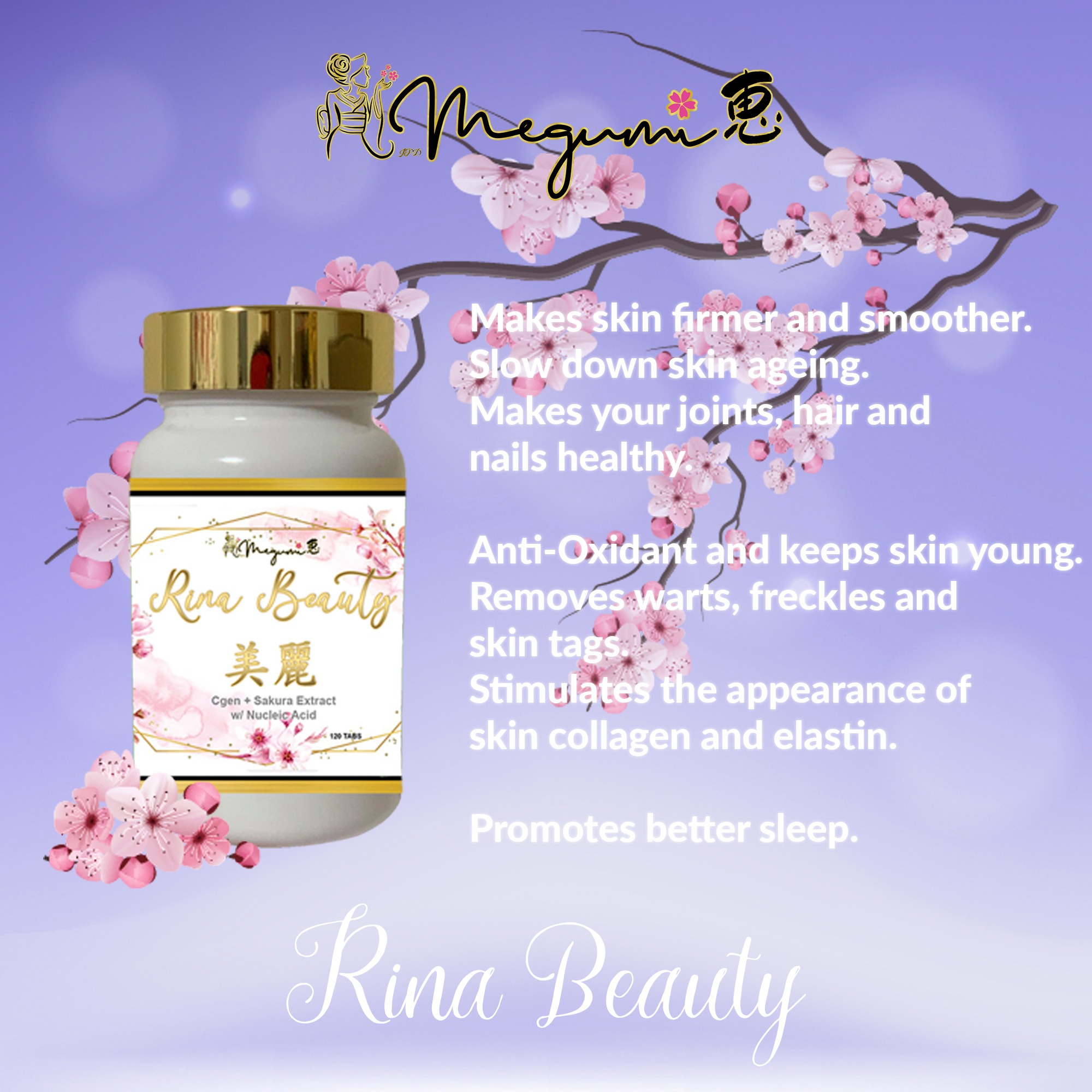 Rina Beauty Collagen – Megumi-JPD