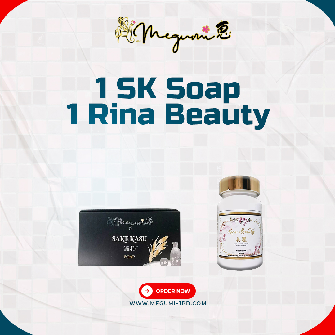 Rina Beauty Collagen and Sake Kasu Soap