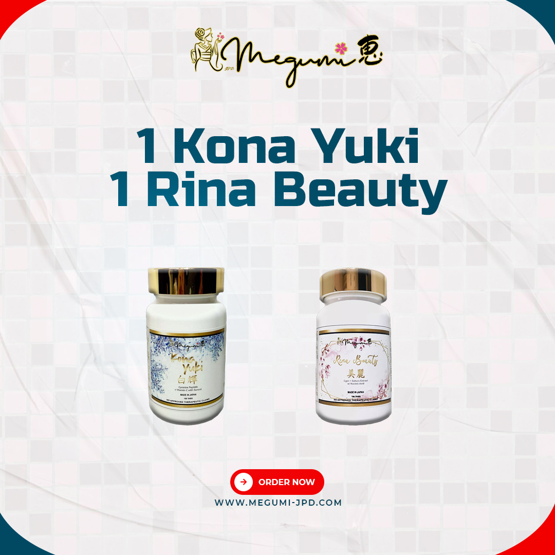 Kona Yuki Whitening and Rina Beauty Collagen