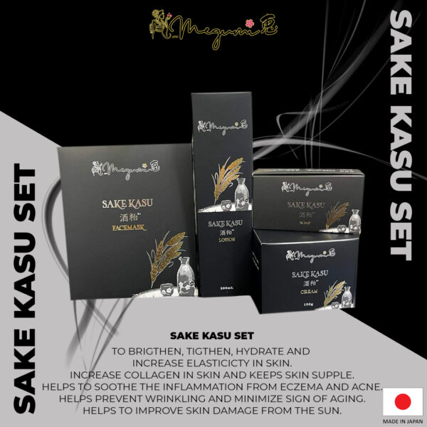 Rina Beauty Pack and D8 Pack with Sake Kasu Soap - Image 4